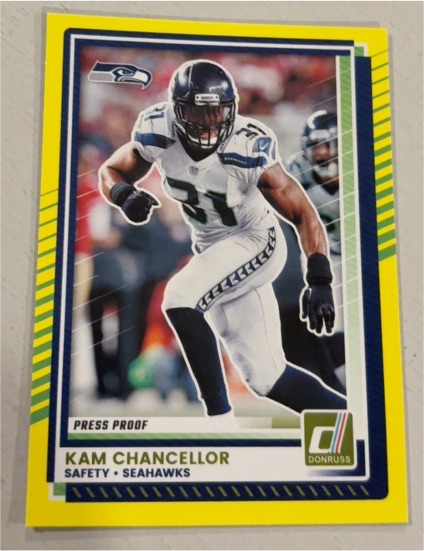 2025 Panini Donruss #54 Kam Chancellor — front