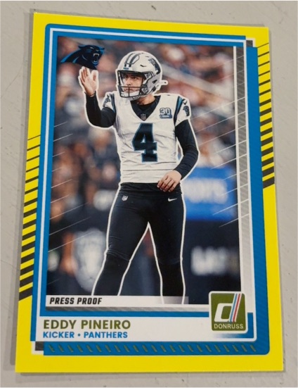 2025 Donruss #37 Eddy Pineiro — front