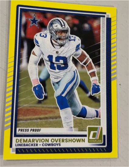 2025 Donruss #175 Demarvion Overshown — front