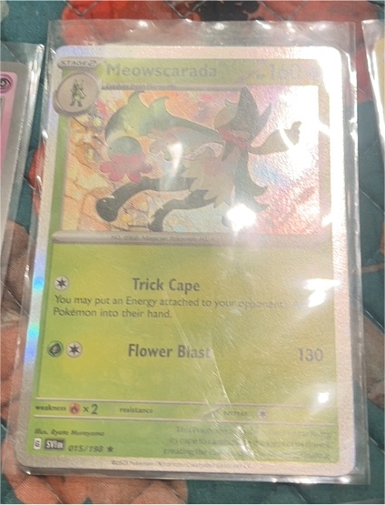 2023 Pokémon SV01: Scarlet & Violet Base Set #015 Meowscarada — front