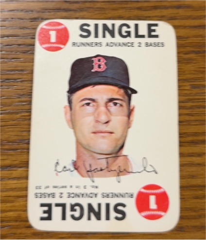 1968 Topps Game #3 Carl Yastrzemski — front