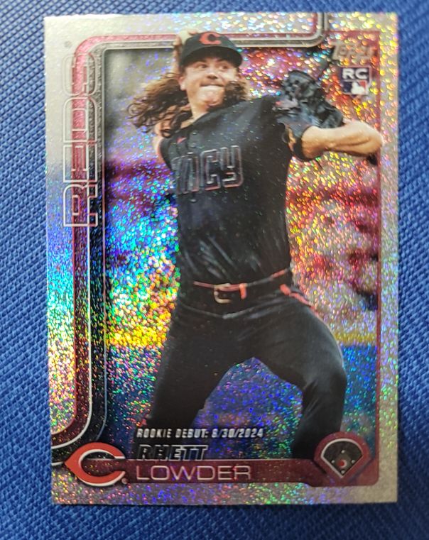 2025 Topps Update #US318 Rhett Lowder — front