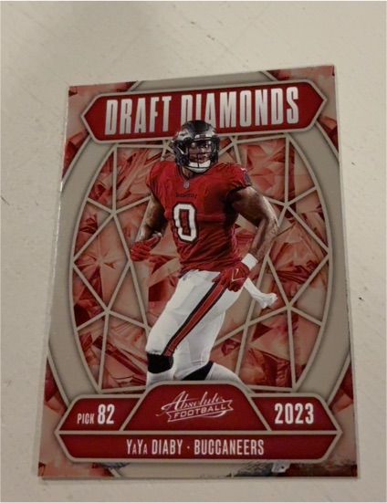 2023 Panini Absolute Draft Diamonds #DD-YDY YaYa Diaby — front