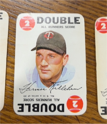 1968 Topps Game #5 Harmon Killebrew — front