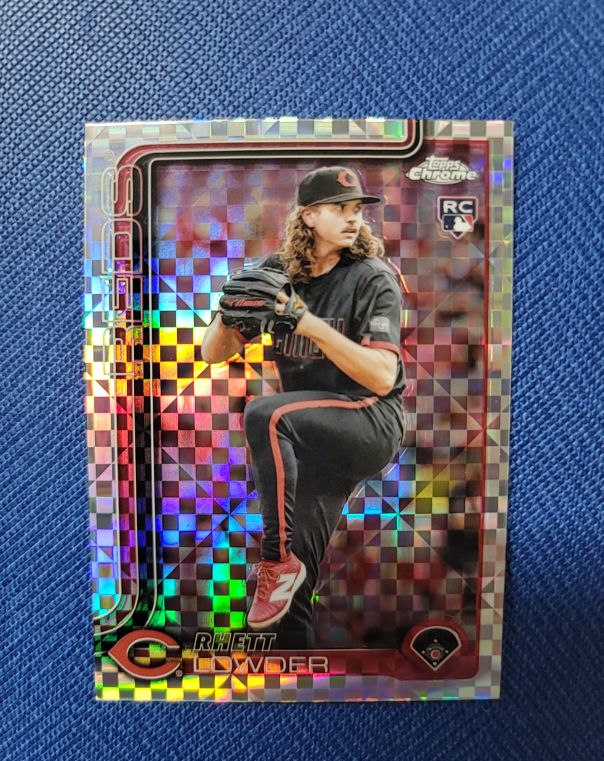 2025 Topps Chrome #147 Rhett Lowder — front