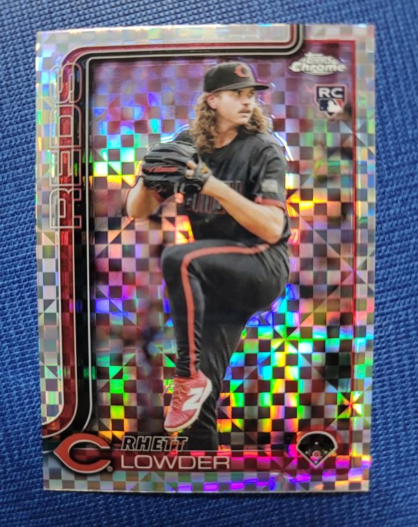 2025 Topps Chrome #147 Rhett Lowder — front