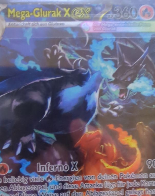 Mega-Glurak X ex — front