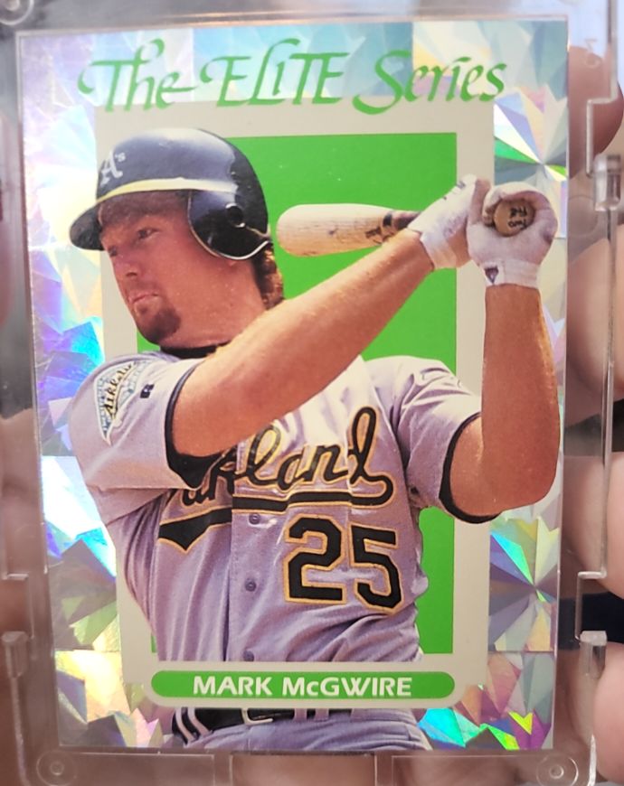 1993 Donruss The Elite Series #33 Mark McGwire — front