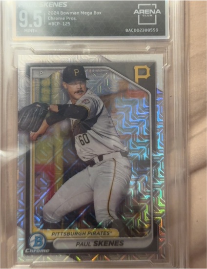 2024 Bowman Chrome Prospects #BCP-125 Paul Skenes — front