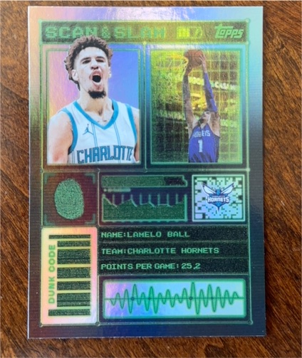 2025-26 Topps Basketball Scan & Slam #SS-17 LaMelo Ball — front