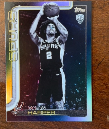 2025-26 Topps #202 Dylan Harper — front