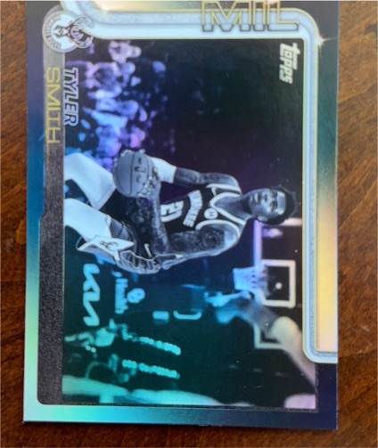2025-26 Topps Black Friday Exclusive #MIL Tyler Smith — front