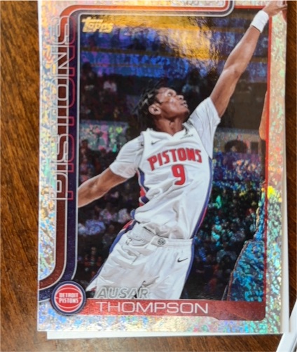 2025-26 Topps #44 Ausar Thompson — front