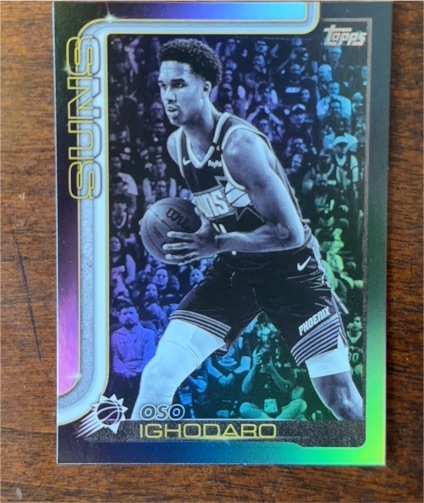 2025-26 Topps #160 Oso Ighodaro — front
