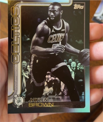 2025-26 Topps Black Friday Blackout #2 Jaylen Brown — front
