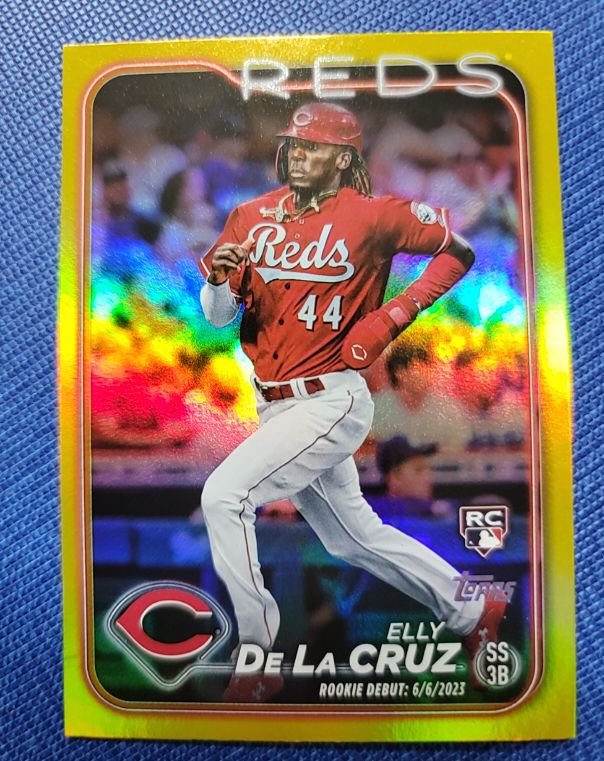 2024 Topps Update #US350 Elly De La Cruz — front