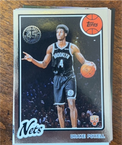 2025-26 Topps 45th Anniversary #80BK-68 Drake Powell — front