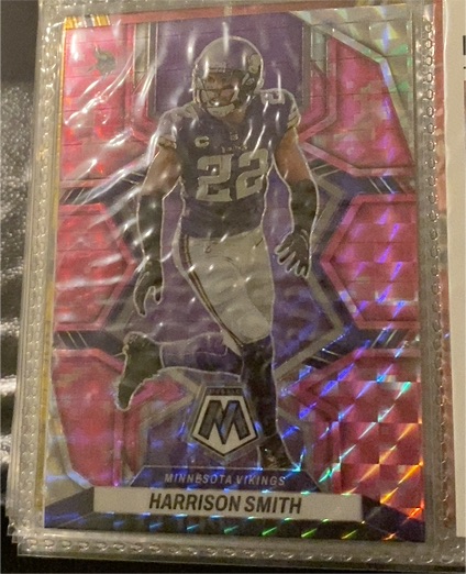 2022 Panini Mosaic #M Harrison Smith — front