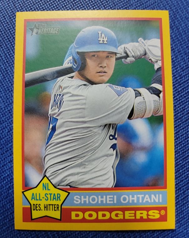 2025 Topps Heritage #148 Shohei Ohtani — front