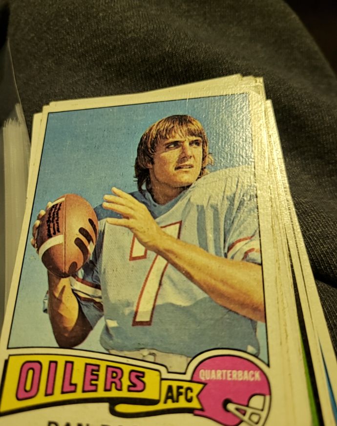 1975 Topps #50 Dan Pastorini — front
