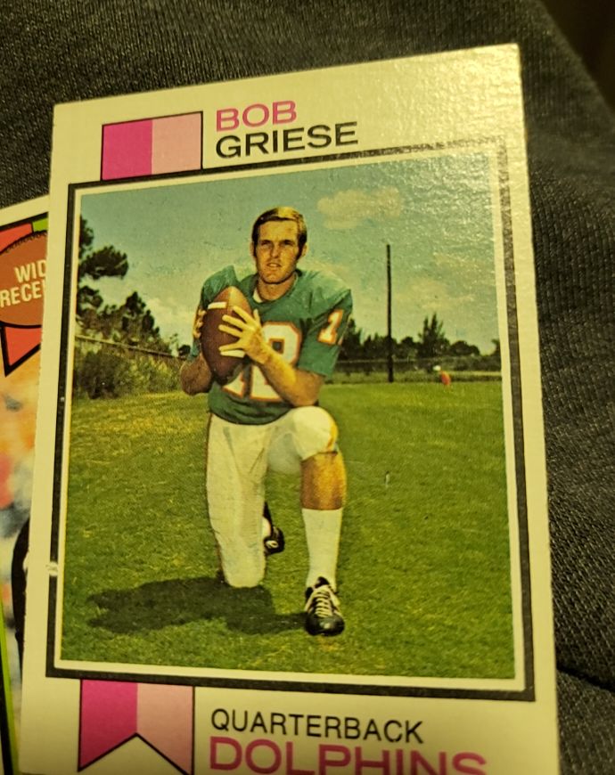 1973 Topps #295 Bob Griese — front