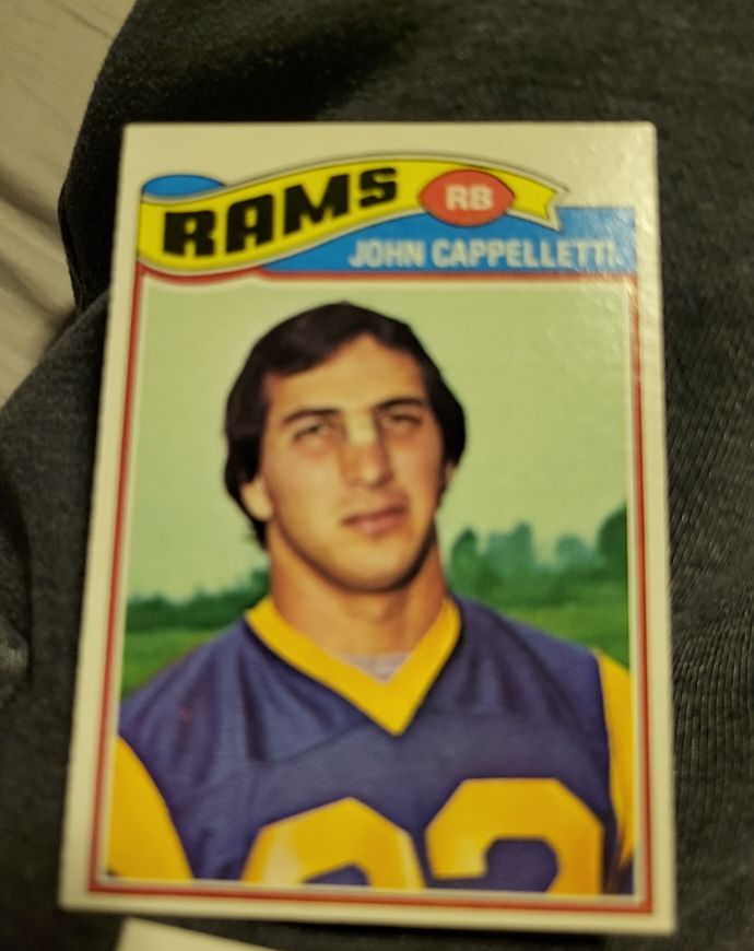 1977 Topps #108 John Cappelletti — front