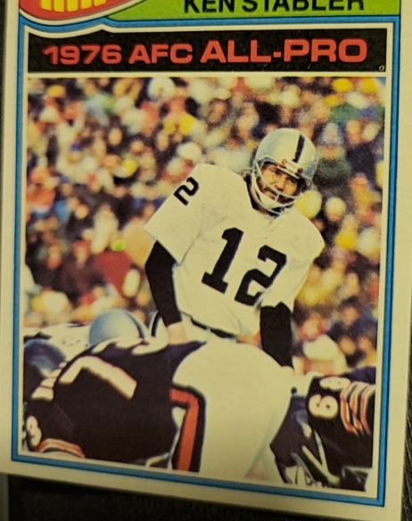 1976 Topps #1 Ken Stabler — front