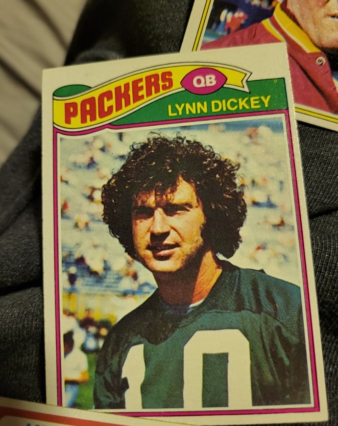 1977 Topps #376 Lynn Dickey — front