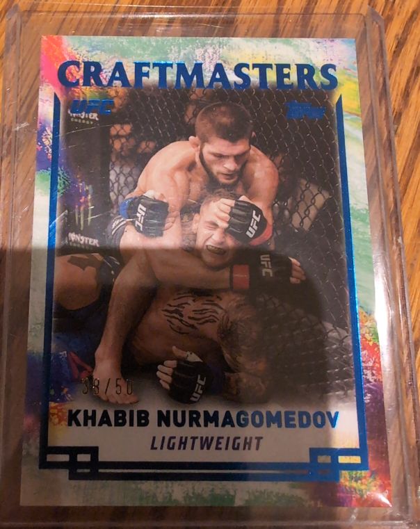 2024 Topps UFC Knockout Craftmasters #CRM-12 Khabib Nurmagomedov — front