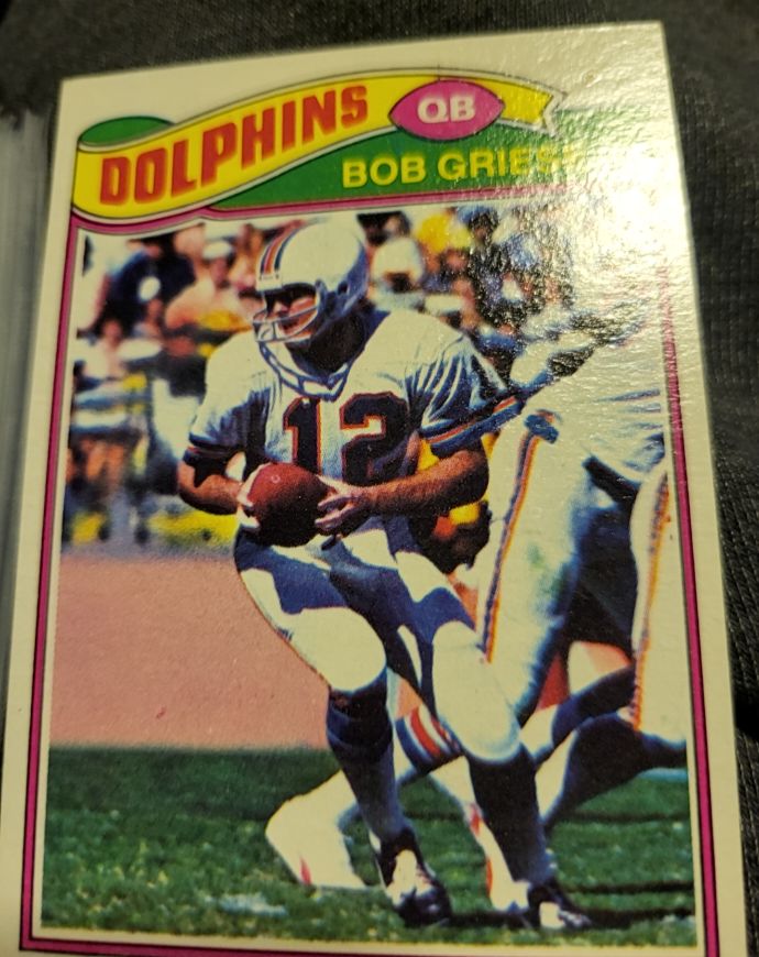 1977 Topps #515 Bob Griese — front