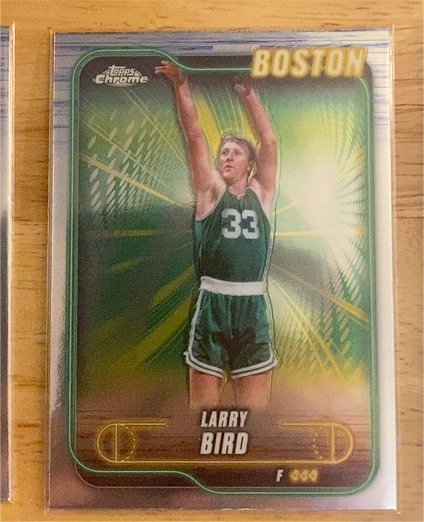 2024-25 Topps Chrome #32 Larry Bird — front