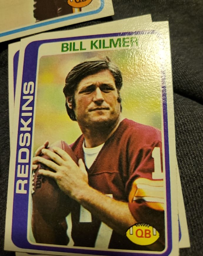 1978 Topps #155 Bill Kilmer — front