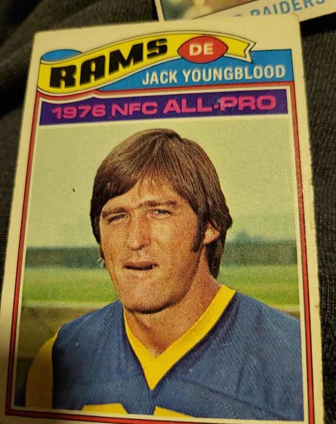 1977 Topps #80 Jack Youngblood — front