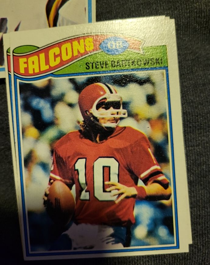 1977 Topps #363 Steve Bartkowski Atlanta Falcons — front