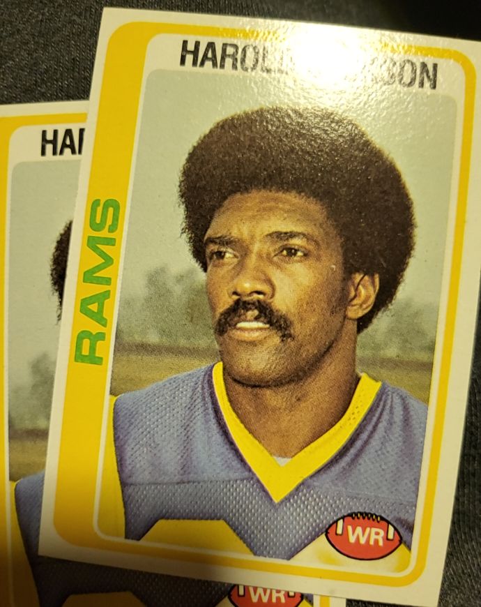 1978 Topps #105 Harold Jackson Los Angeles Rams — front