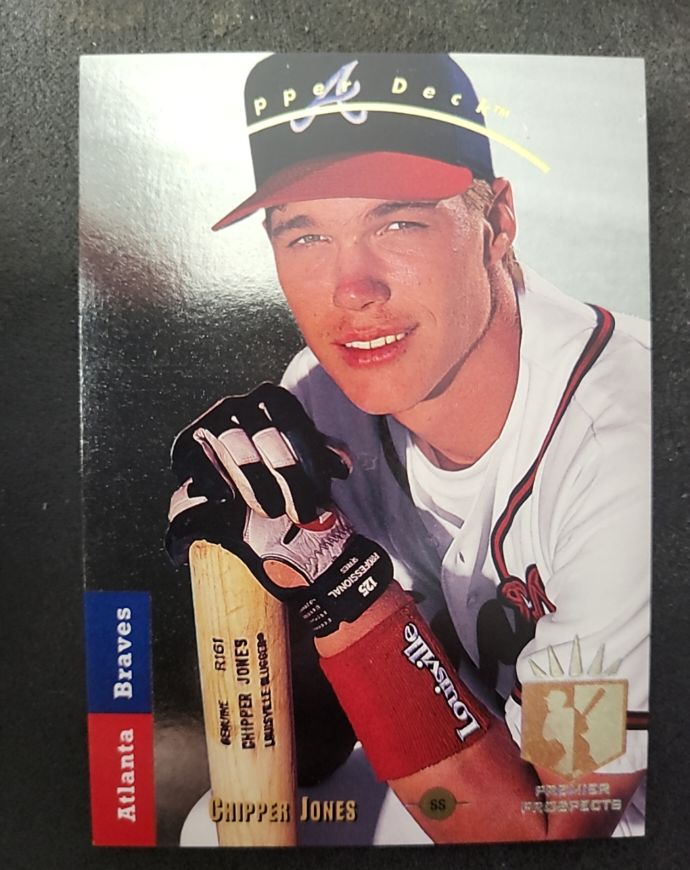 1993 Upper Deck SP #280 Chipper Jones — front