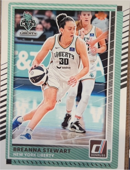 2025 Donruss WNBA #63 Breanna Stewart — front
