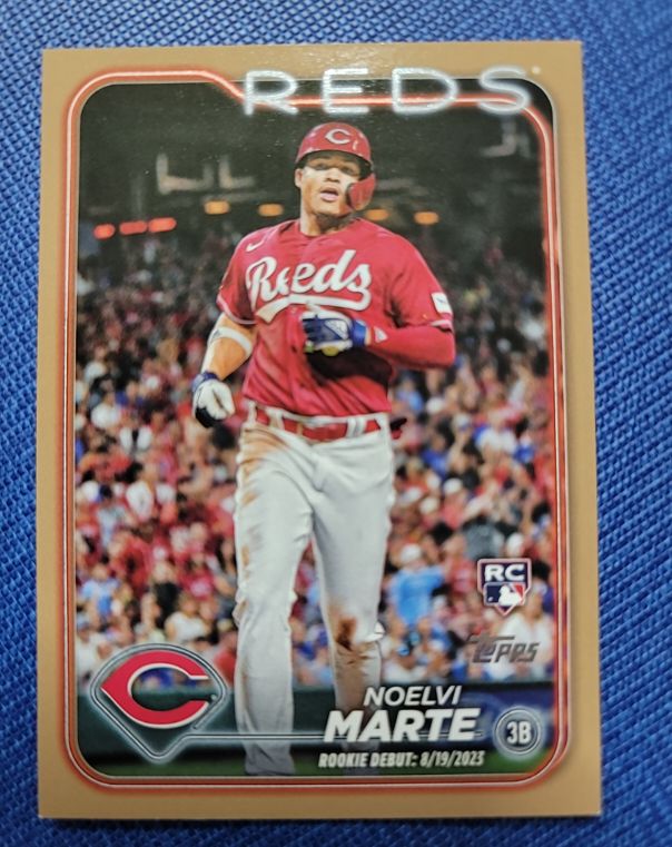 2024 Topps Update #US187 Noelvi Marte — front