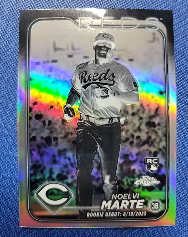 2024 Topps Chrome Update #USC91 Noelvi Marte — front