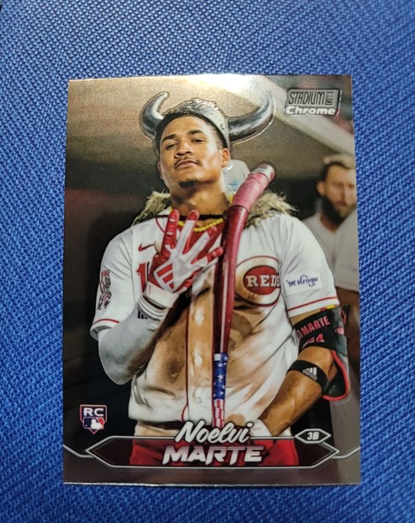 2024 Topps Stadium Club Chrome #13 Noelvi Marte — front