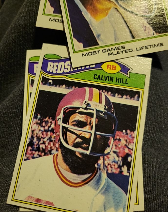 1977 Topps #429 Calvin Hill Washington Redskins — front