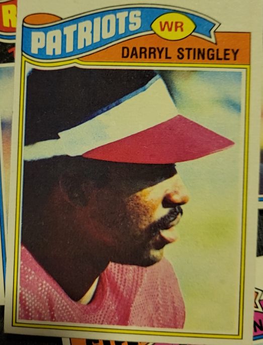 1977 Topps #479 Darryl Stingley New England Patriots — front