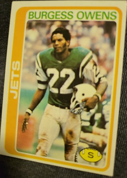 1978 Topps #121 Burgess Owens — front