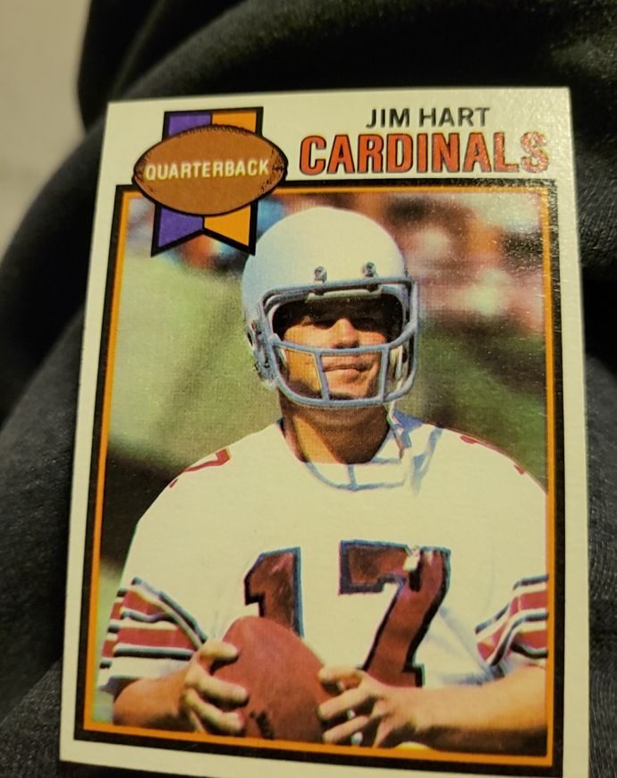 1979 Topps Football #64 Jim Hart — front