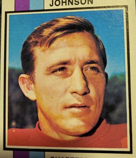 1973 Topps #104 Charley Johnson — front