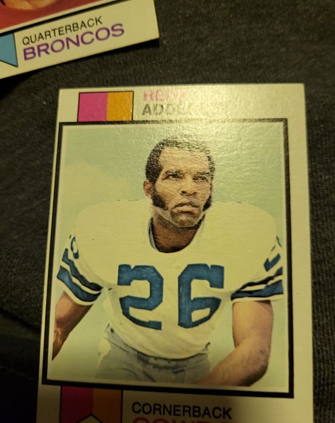 1973 Topps #243 Herb Adderley — front
