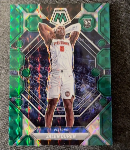 2022-23 Panini Mosaic #225 Jalen Duren — front
