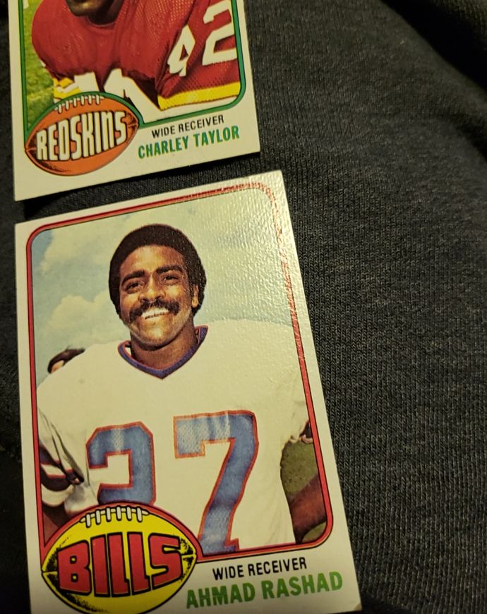 1976 Topps #383 Ahmad Rashad — front