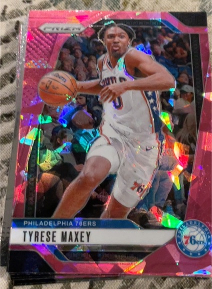 2024-25 Panini Prizm #96 Tyrese Maxey — front