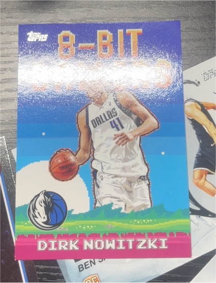 2025-26 Topps Basketball 8-Bit Ballers #8B-22 Dirk Nowitzki — front